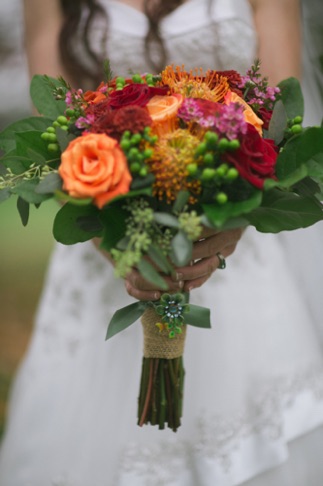 Fall Bridal Bouquet