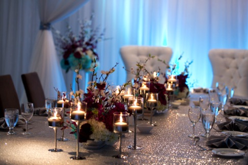 Sequin Head table