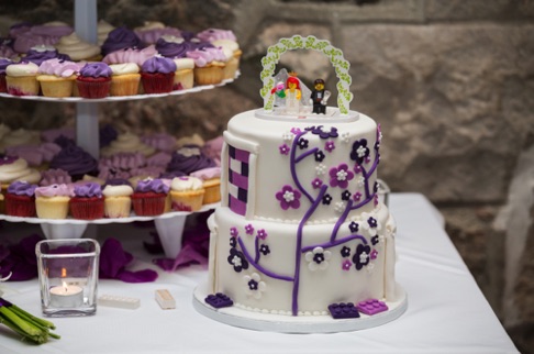 Lego Wedding Cake