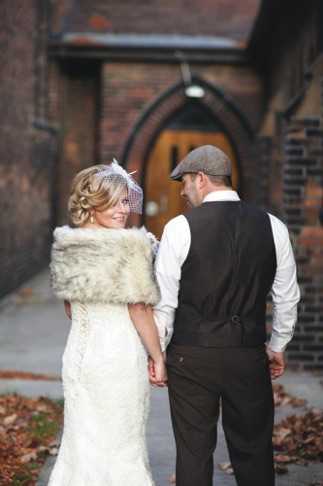 Vintage Bride and Groom 